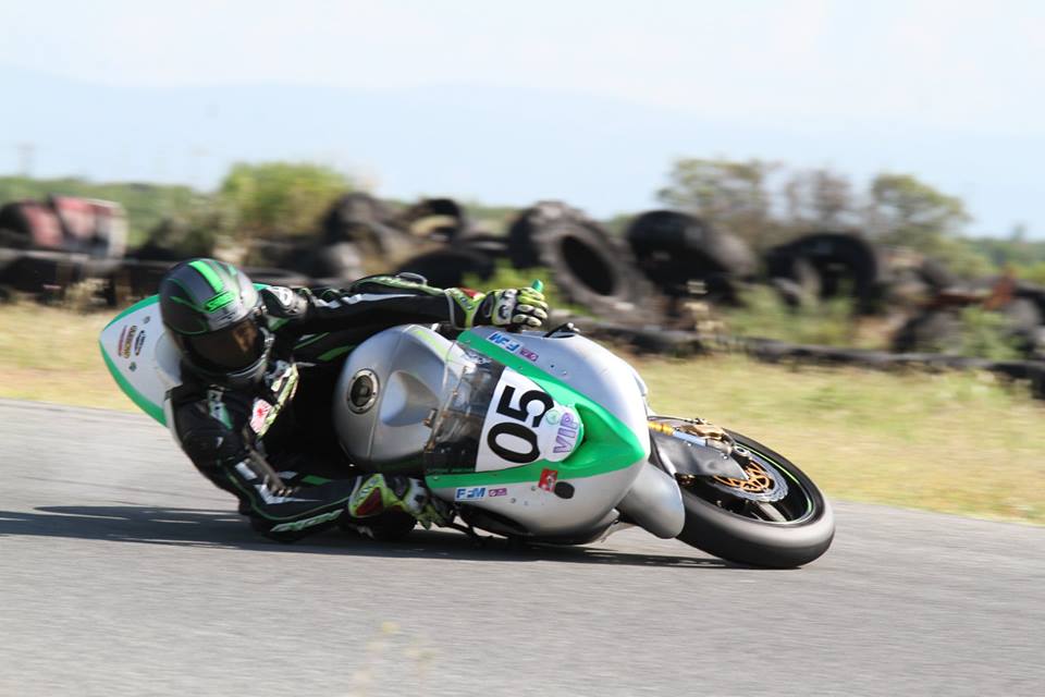 charlotte avant la chute moto