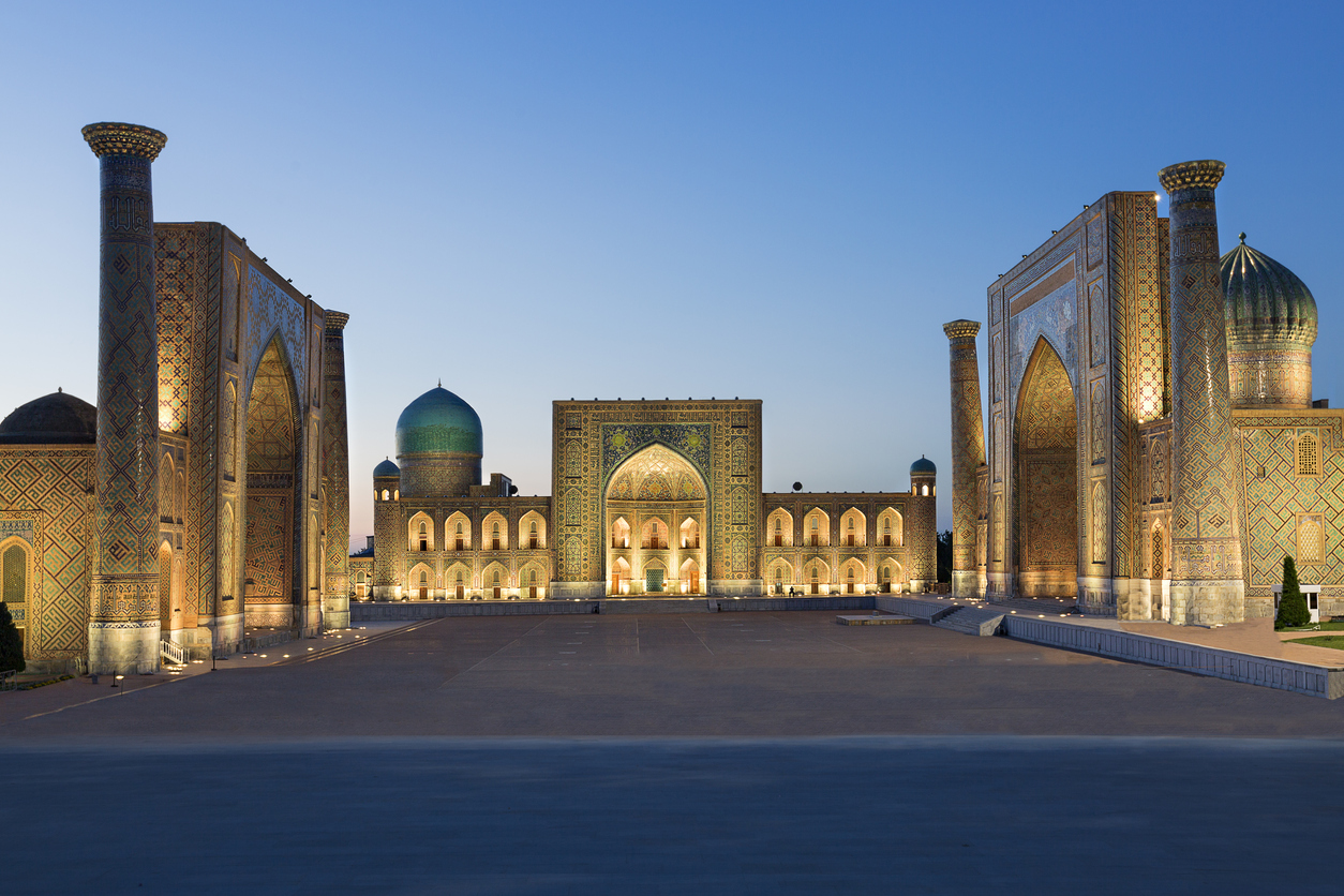 le monument Registan