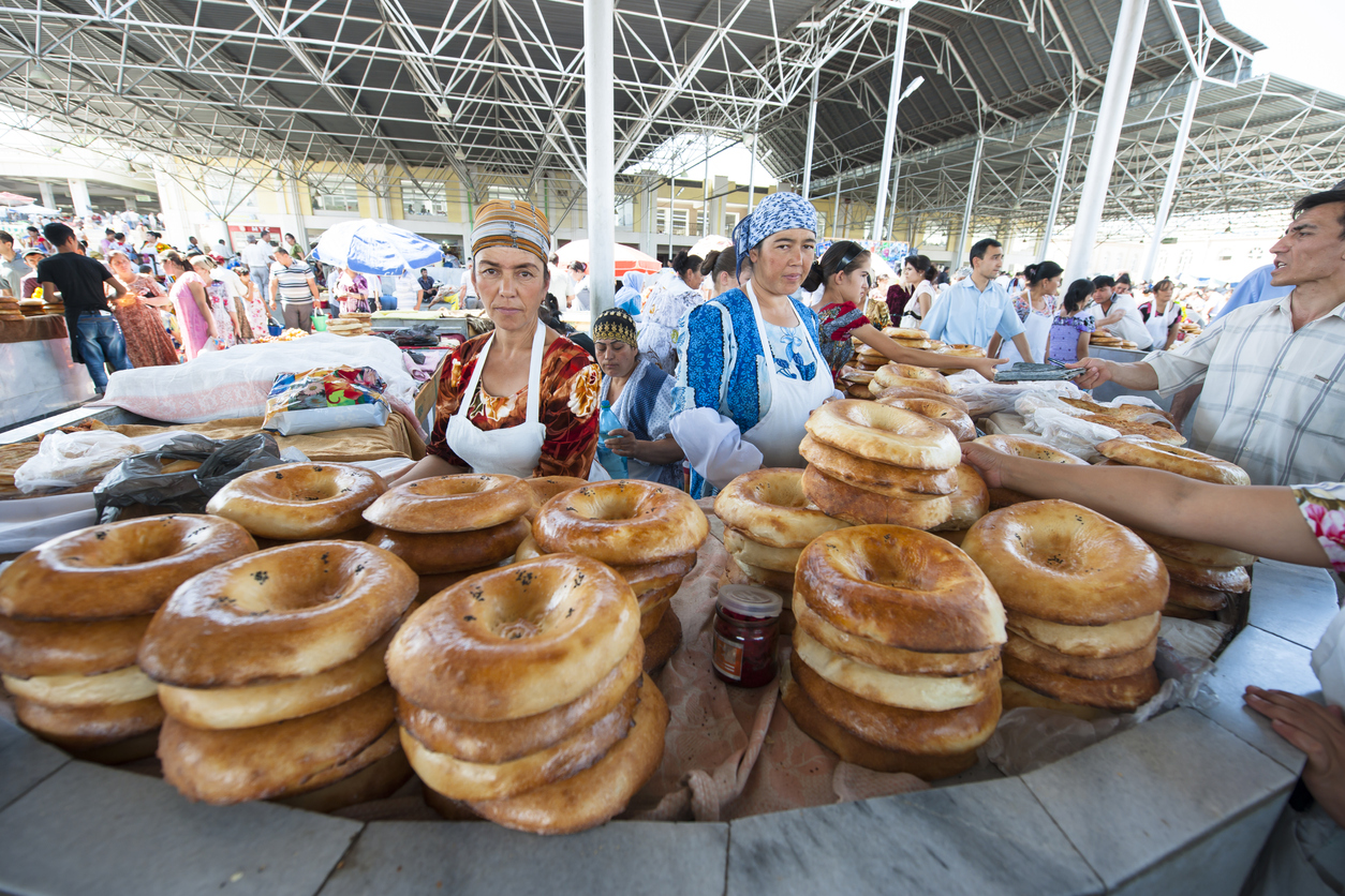 marché de Samarkand 