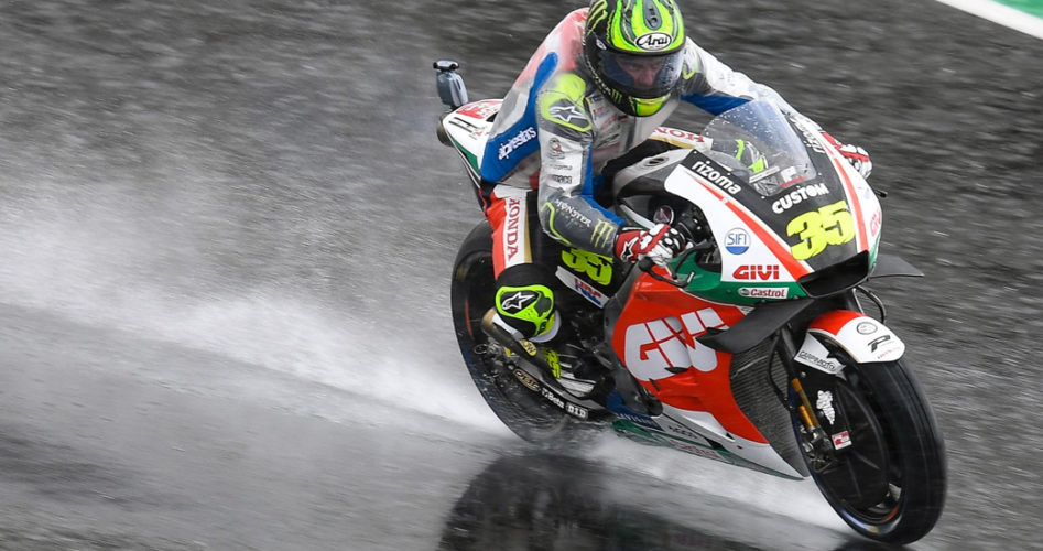 moto racing pro sous pluie