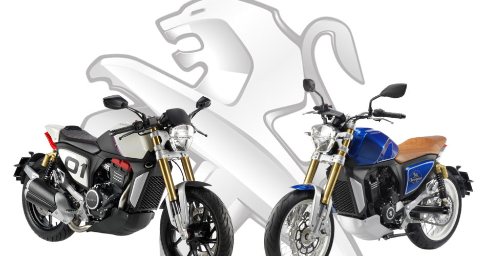 Peugeot retour dans la moto Concept P2X 1
