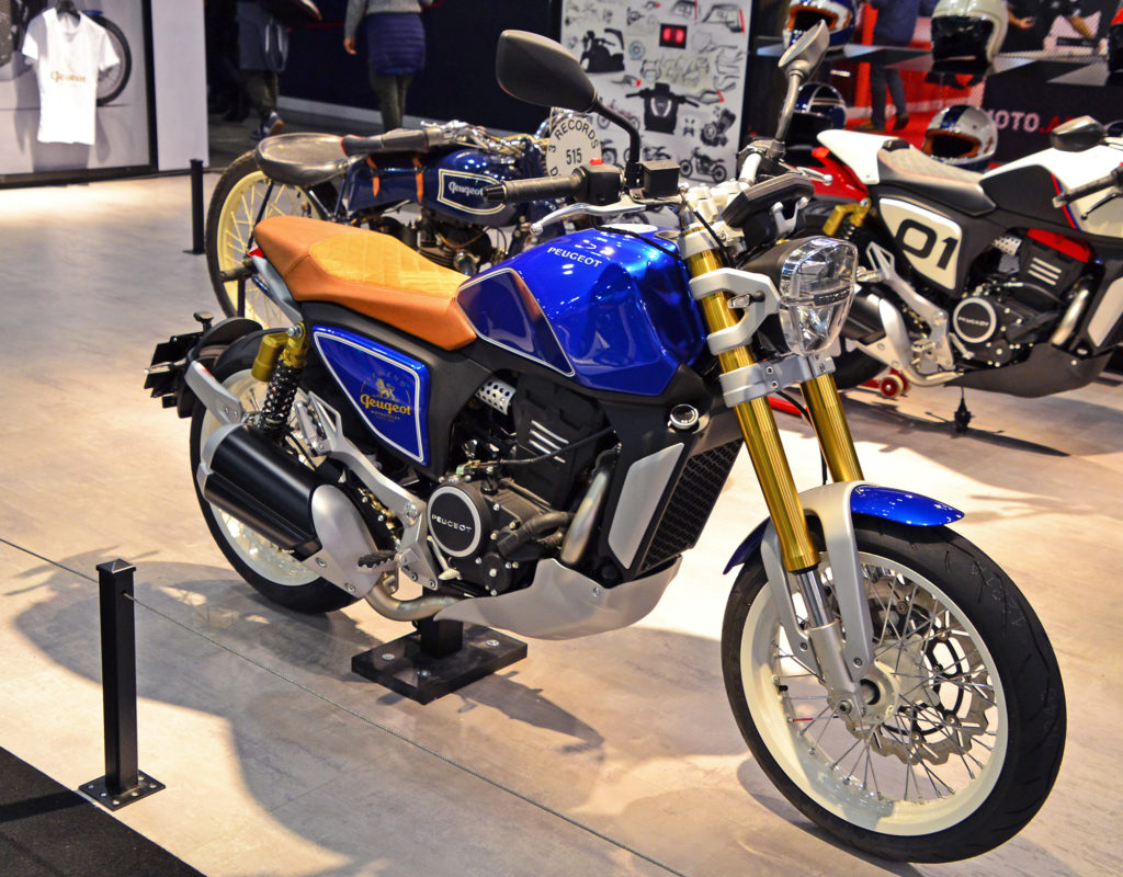 Peugeot retour dans la moto Concept P2X 2