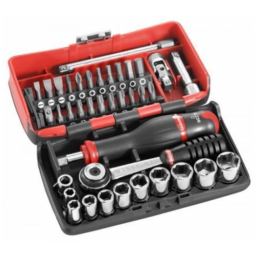 coffret cliquet compact outil moto