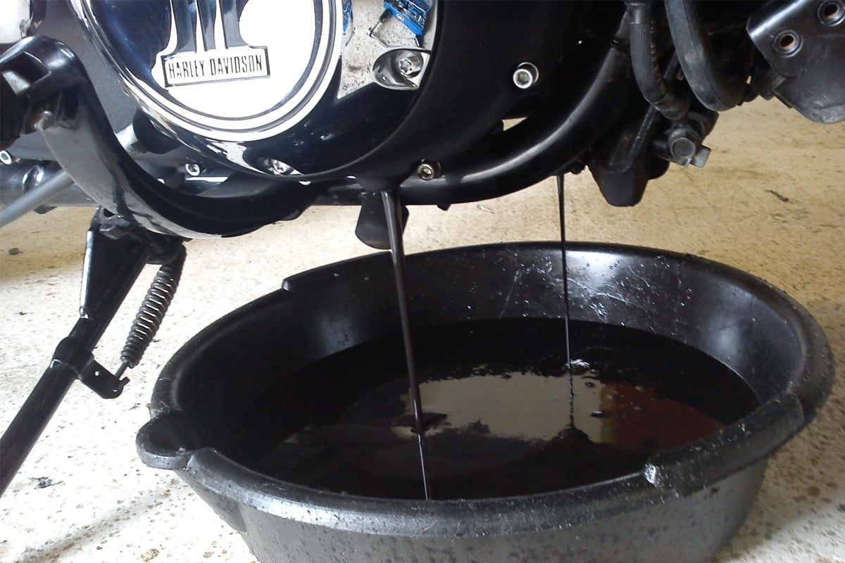 checklist pour vidanger sa moto