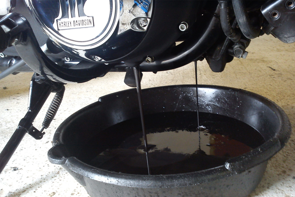 checklist pour vidanger sa moto