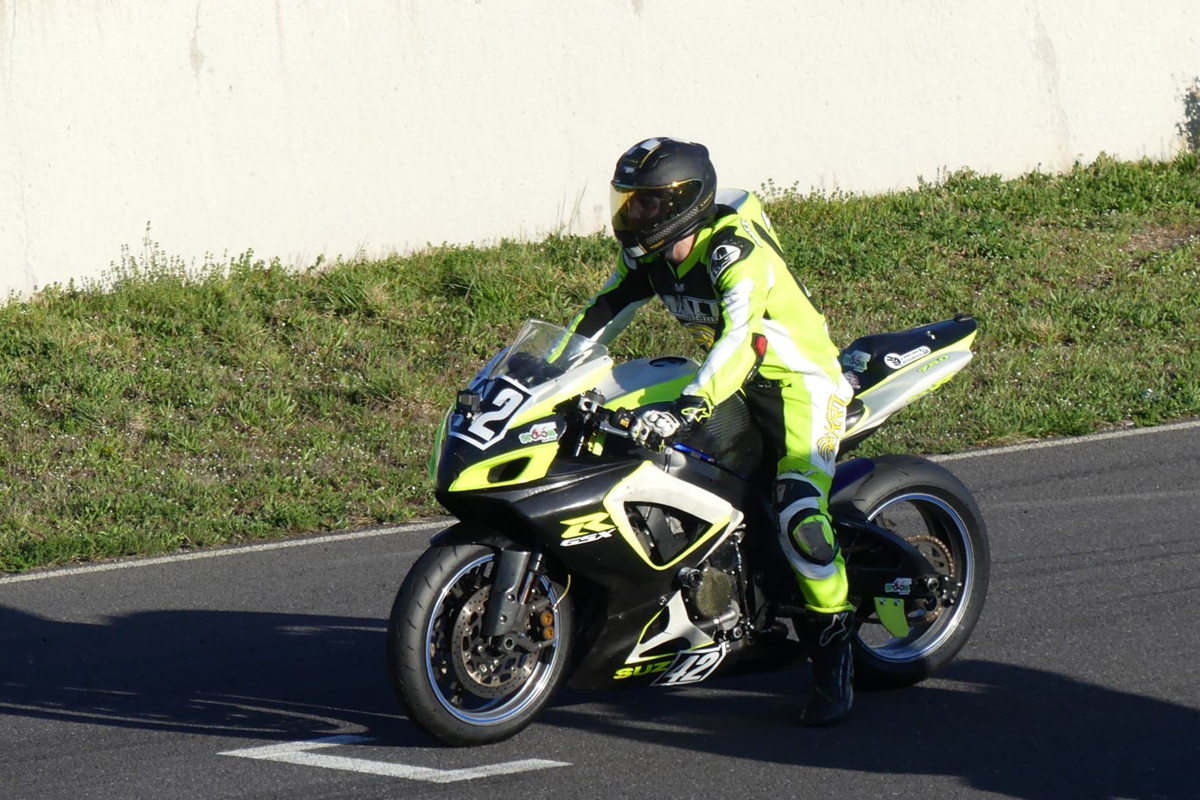 depart moto piste
