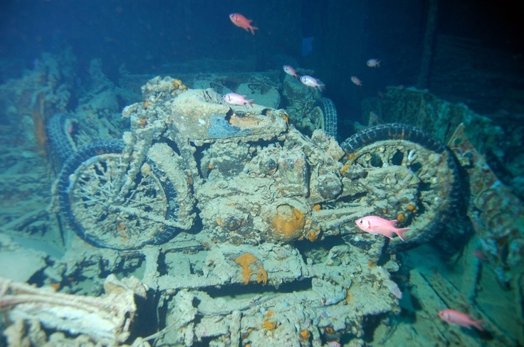 moto sous l eau