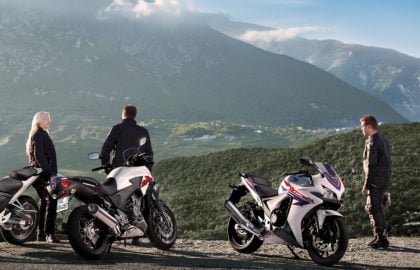 sortie moto en groupe