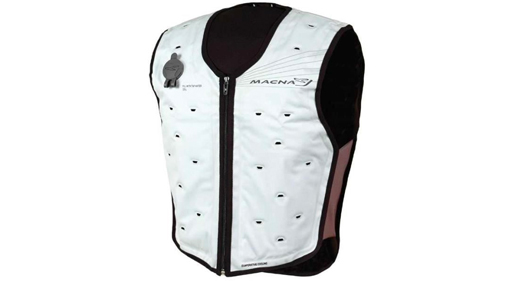 gilet moto rafraichissant