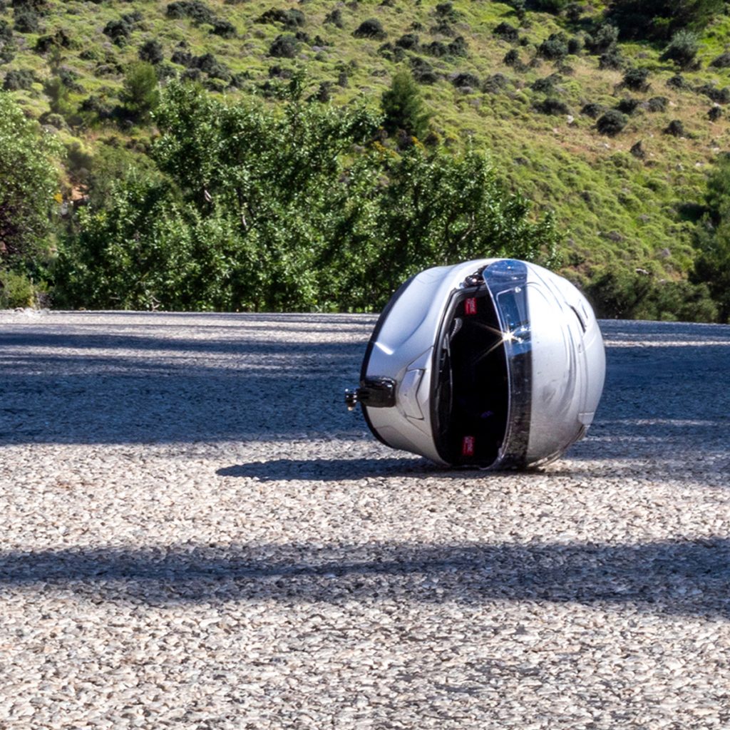 usure du casque moto
