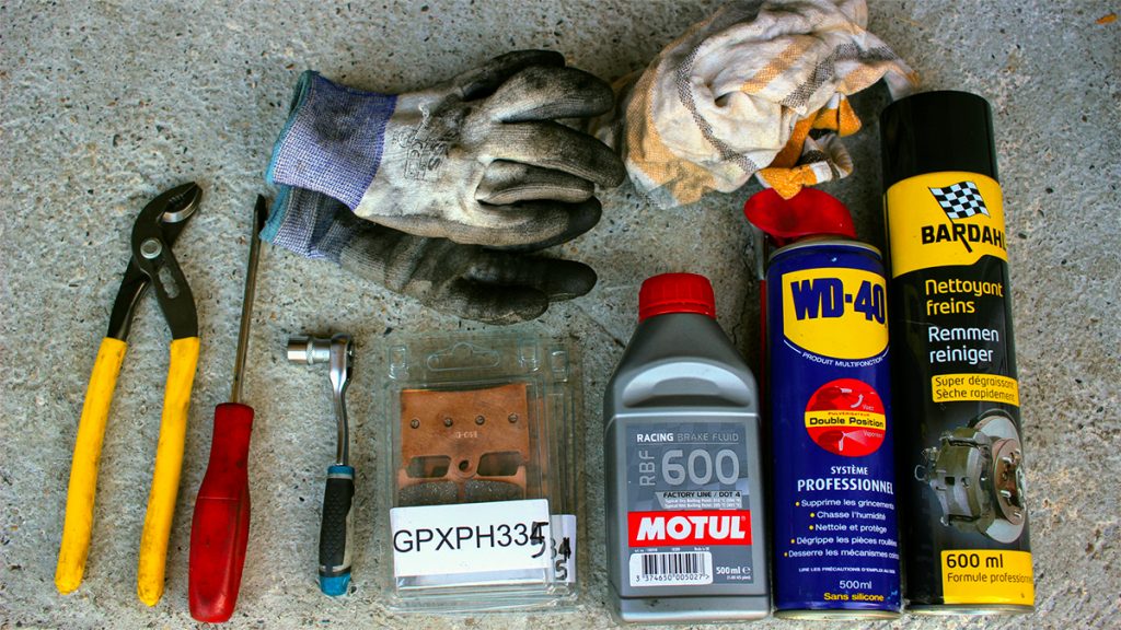 outils pour changer ses plaquettes
