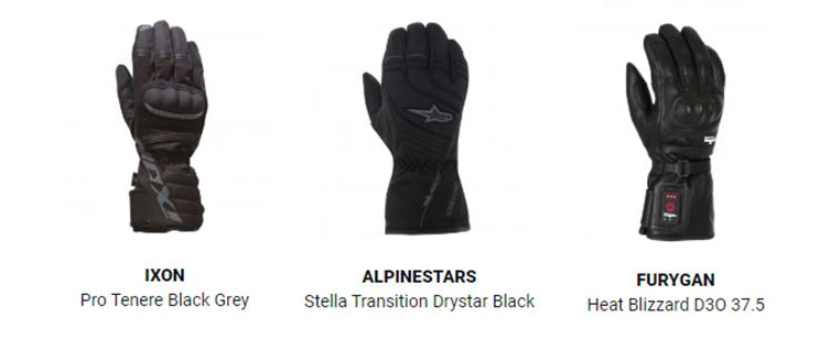gants moto froid