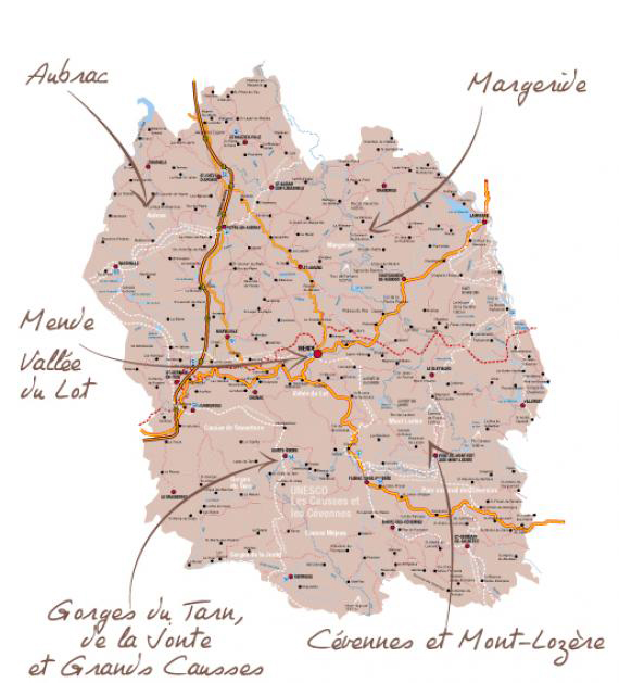 carte lozere