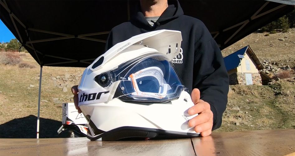 presentation casque airoh commander raid 2 roues