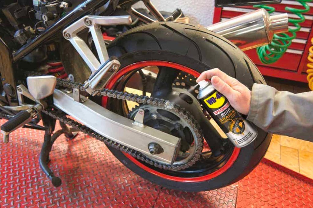 entretien chaine moto pour la neige 2