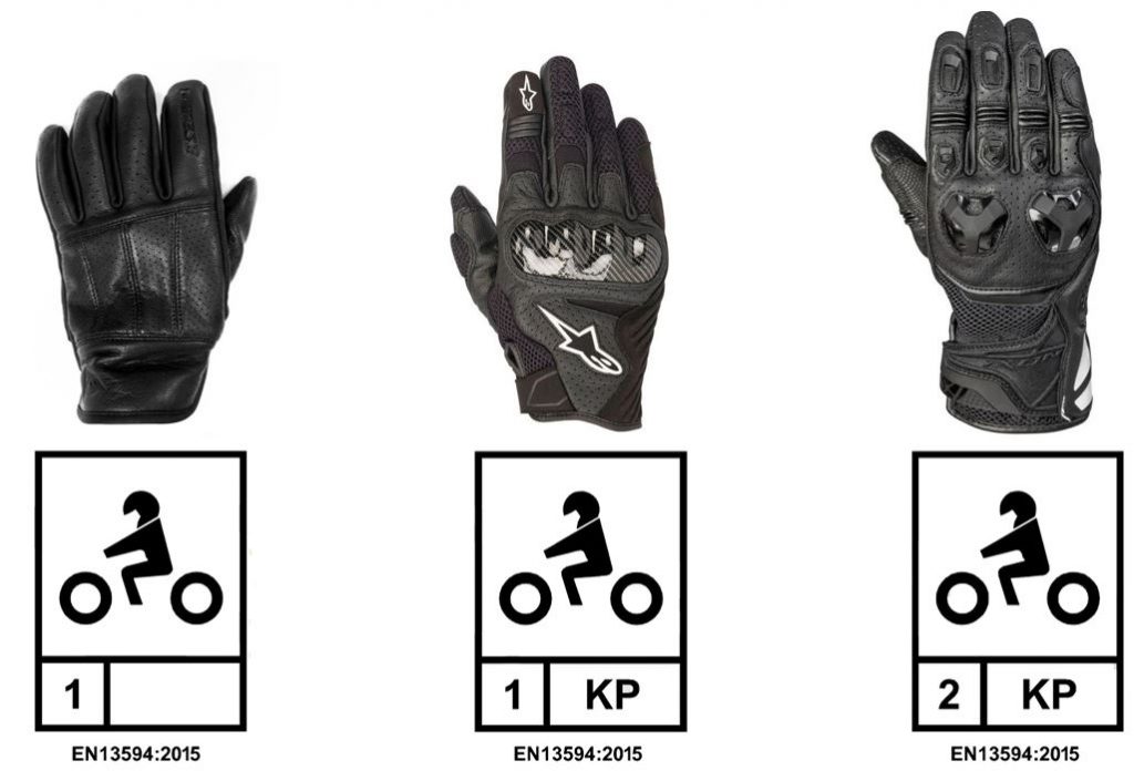 Gants Moto Homologués CE 2KP, Gant Moto Homme Respirant à écran