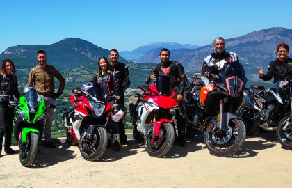 Les gorges du Verdon en moto