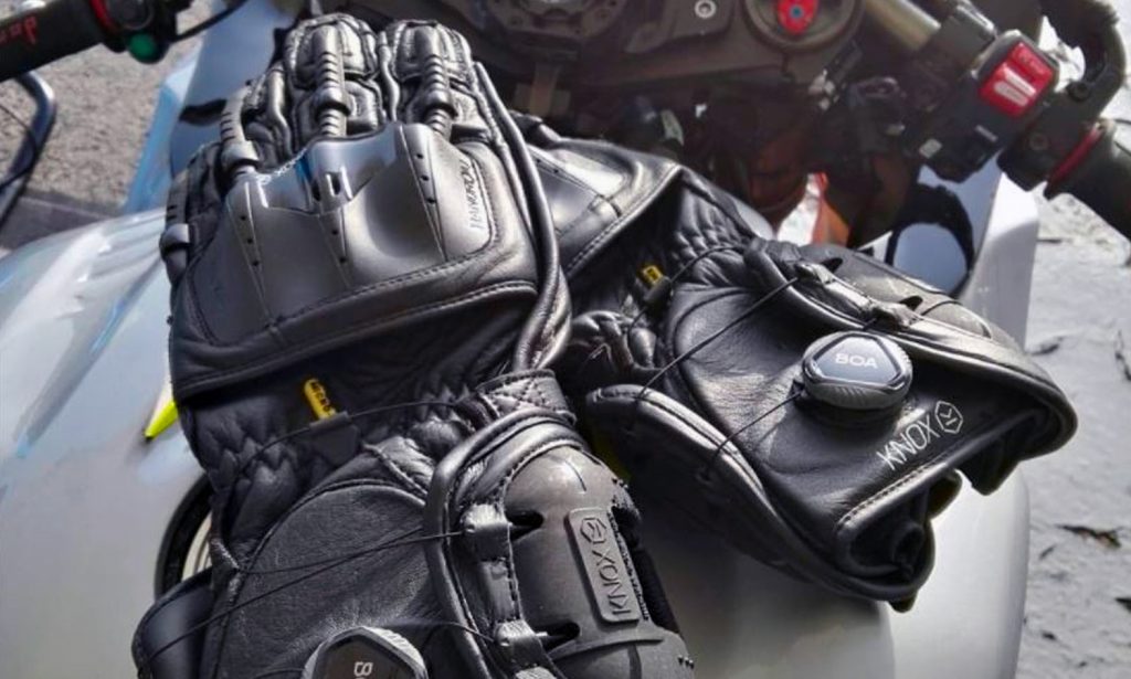 gants knox mk4 pilote moto