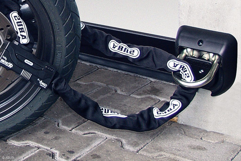 cadenas interieur pour vol de moto