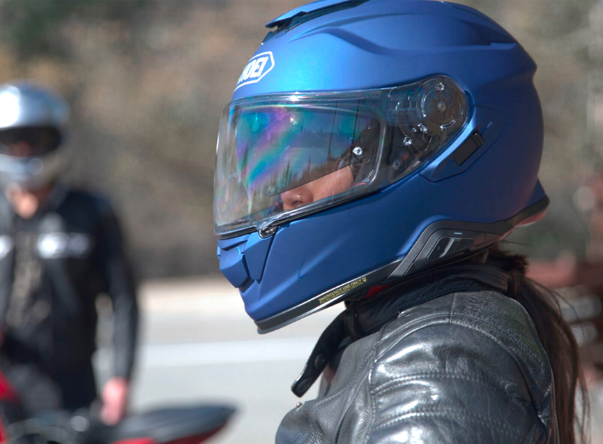 casque de moto femme