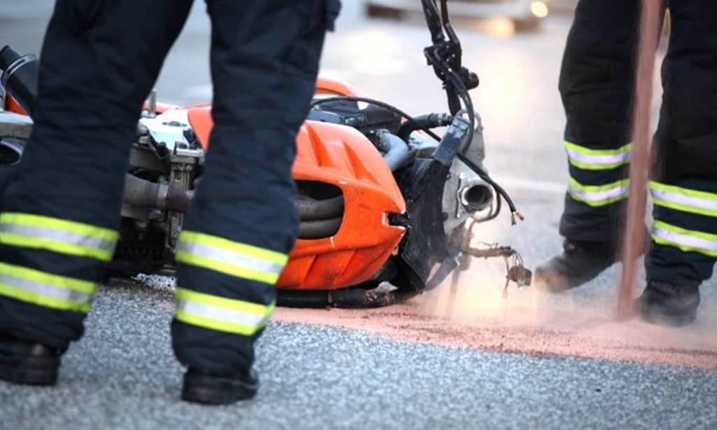 accident de moto