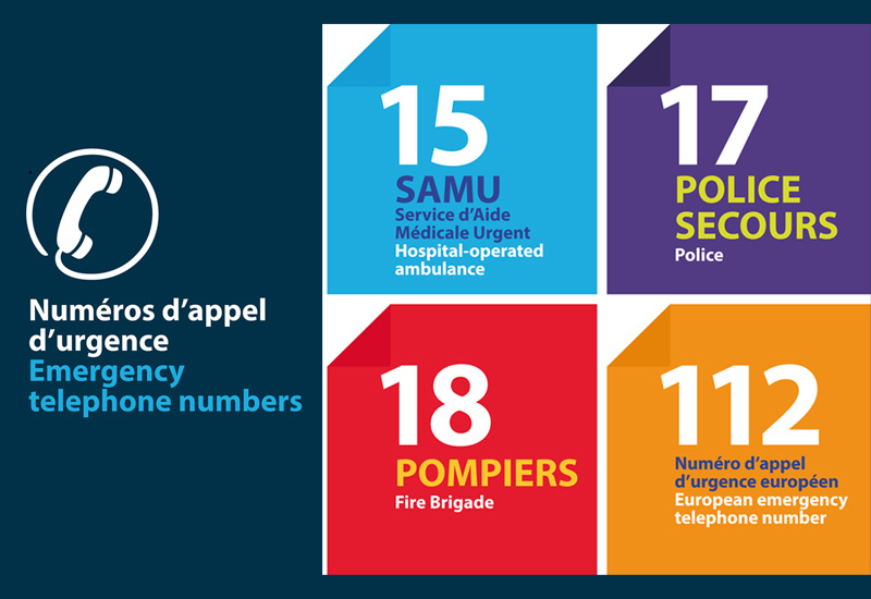 numero d urgence en france