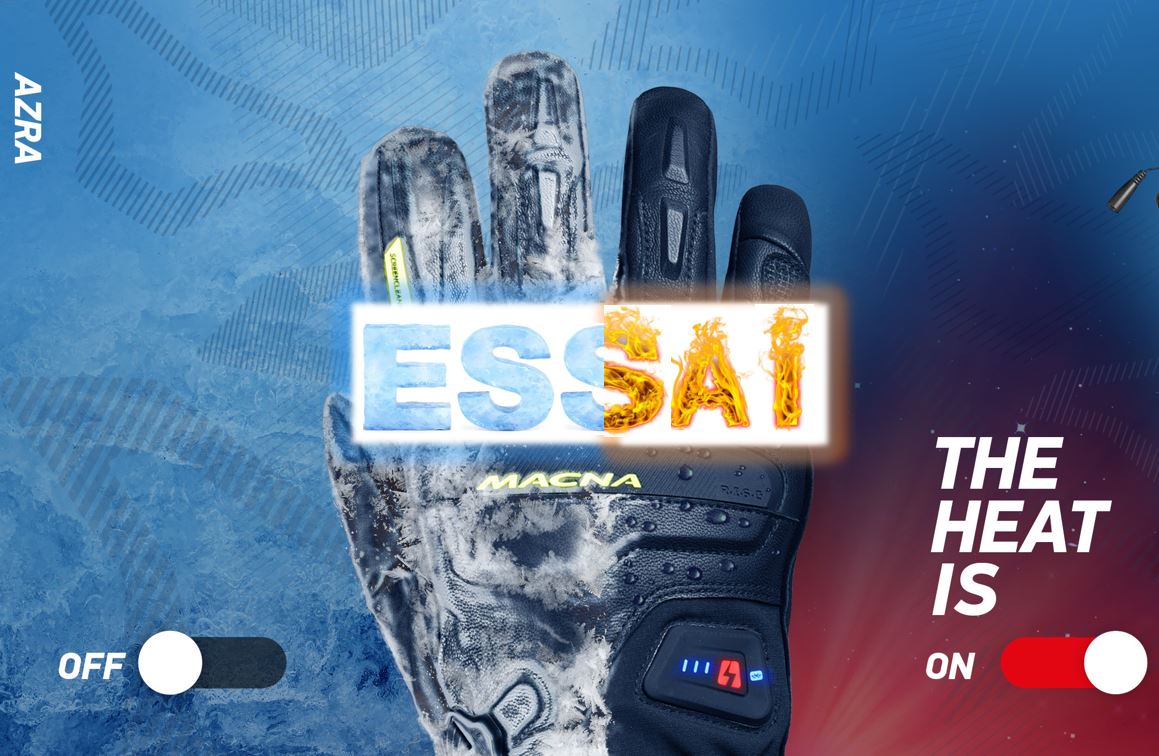 test gants chauffants macna