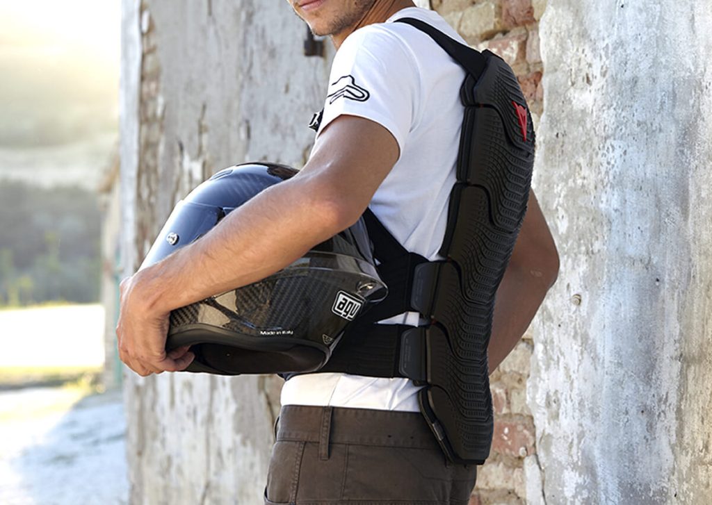 dorsale moto bretelle