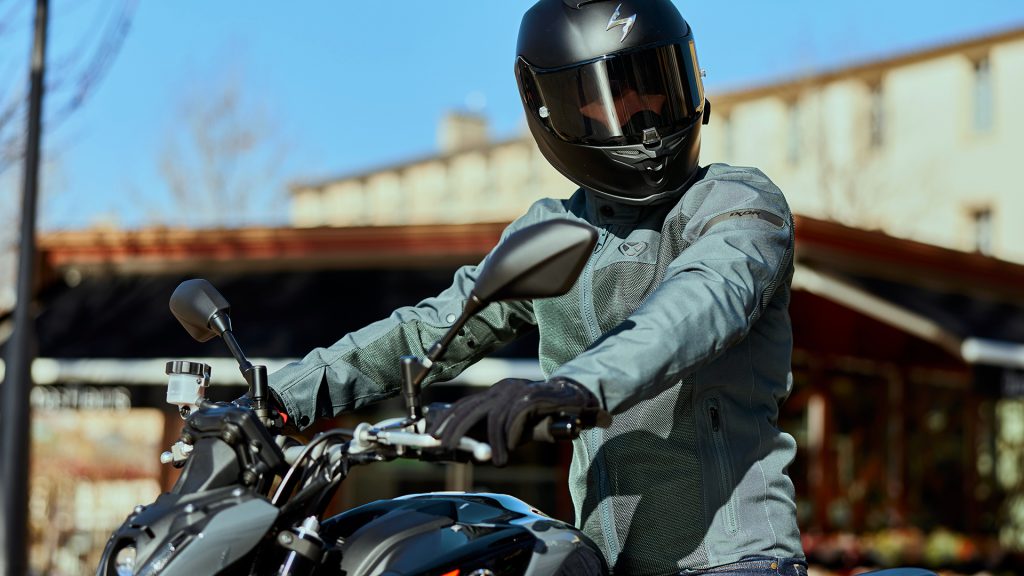 blouson moto textile ville