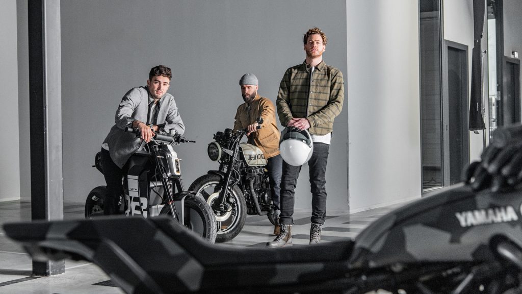 veste moto ville coupe droite